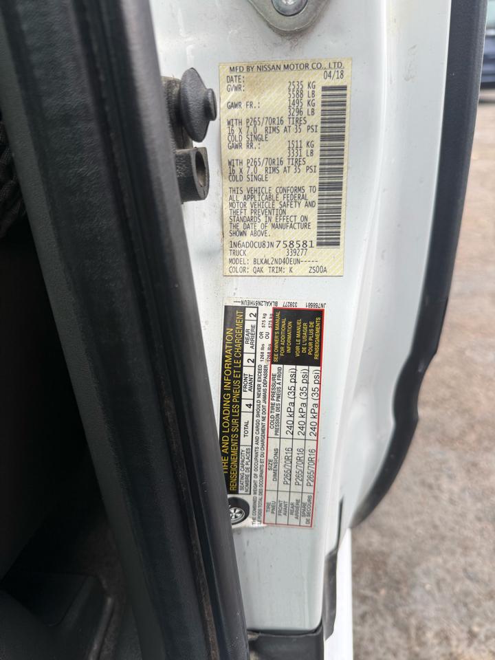Nissan Frontier  2018