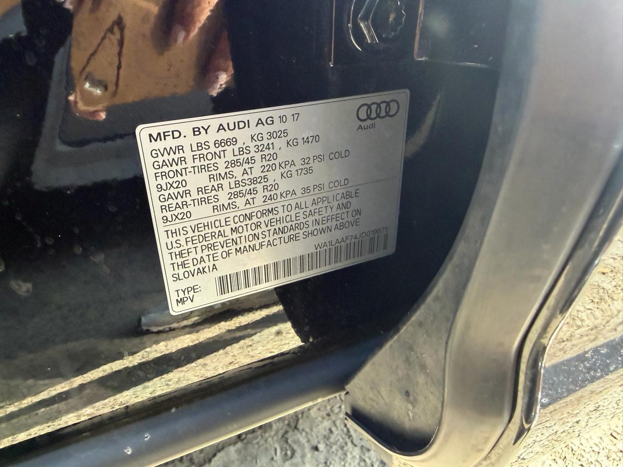 Audi Q7  2018