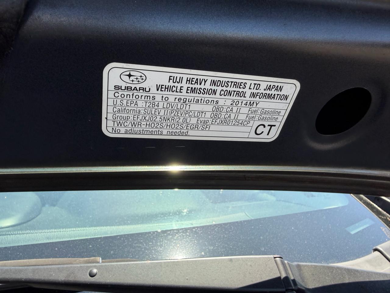 Subaru Impreza  2014