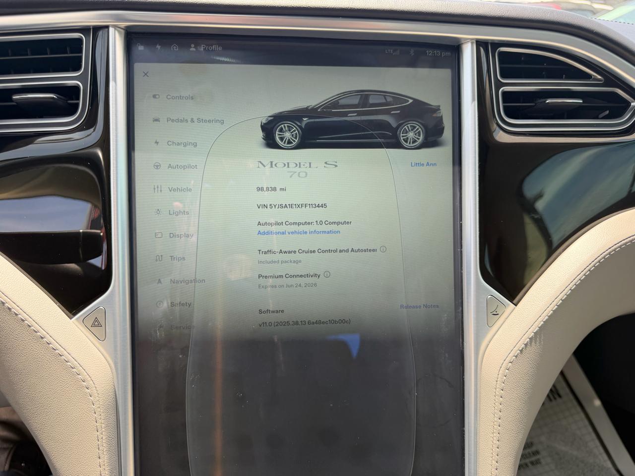 Tesla Model S  2015