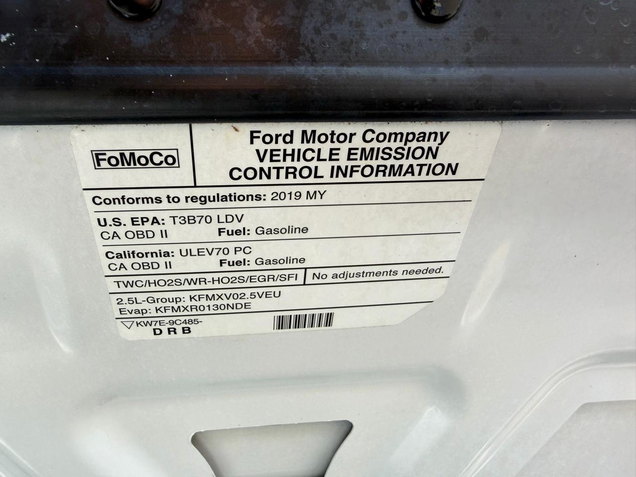 Ford Fusion  2019