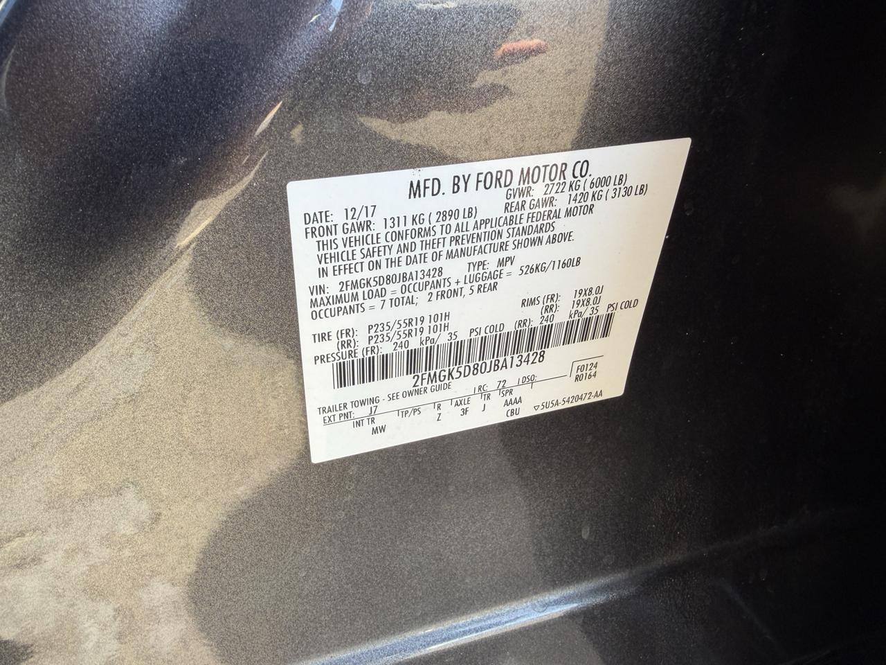Ford Flex  2018