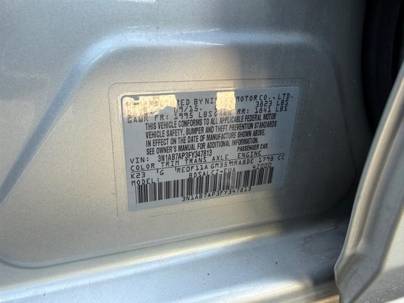 Nissan Sentra SL 2015