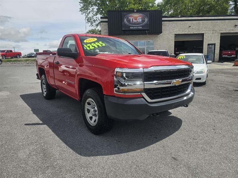 Chevrolet Silverado 1500 Work Truck Long Box 4WD 2018