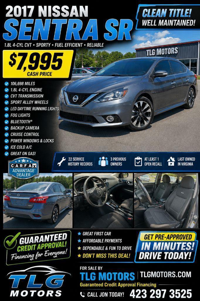 2017 Nissan Sentra SR