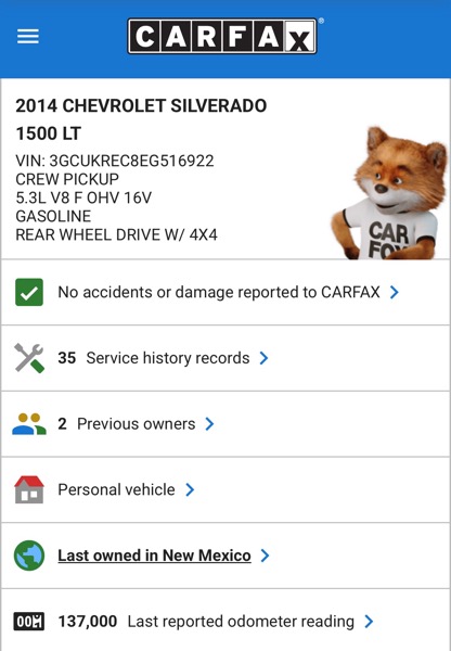 Chevrolet Silverado 1500 2LT Crew Cab 4WD 2014