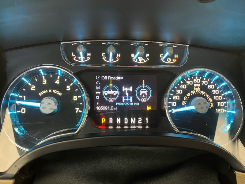 Ford F-150 Lariat SuperCrew 5.5-ft. Bed 4WD 2012