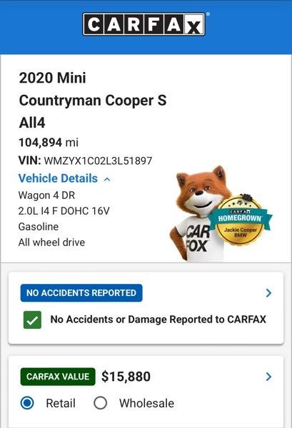 MINI Countryman S 2020