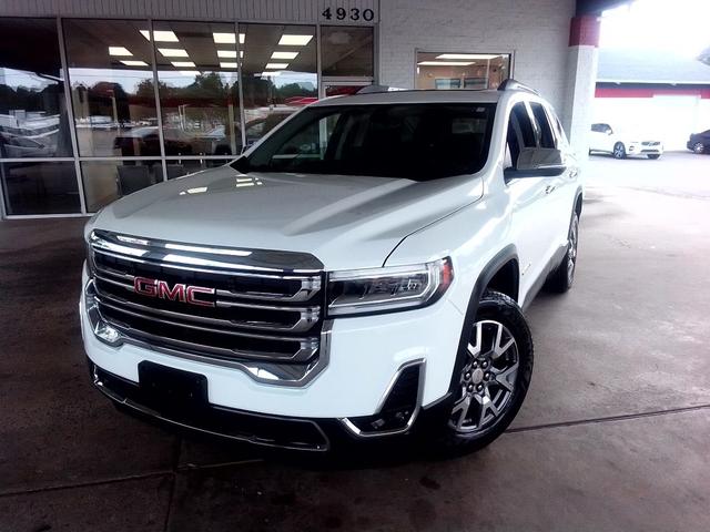 White 2020 GMC Acadia SUV / Crossover Four-Wheel Drive Automatic