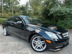 2013 Mercedes-Benz E-Class 