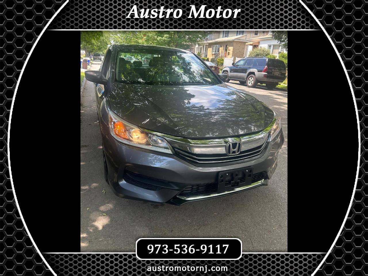 2017 Honda Accord LX Sedan CVT