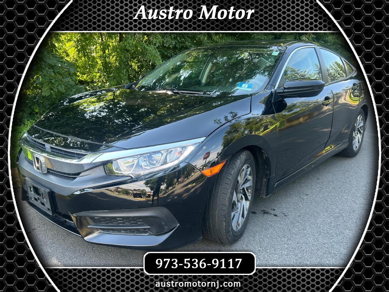 2016 Honda Civic EX Sedan CVT