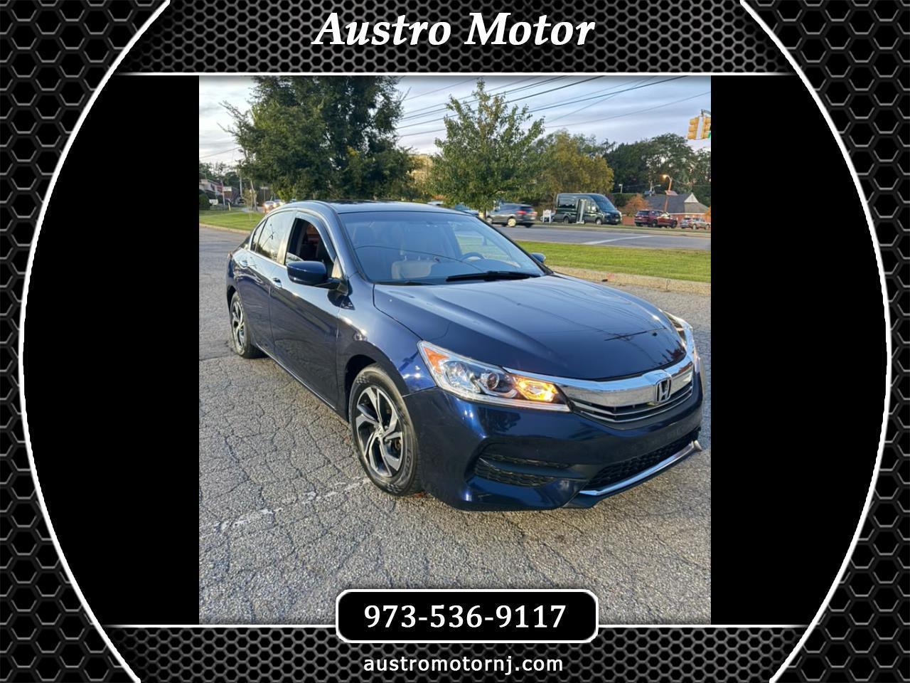 2016 Honda Accord LX Sedan CVT