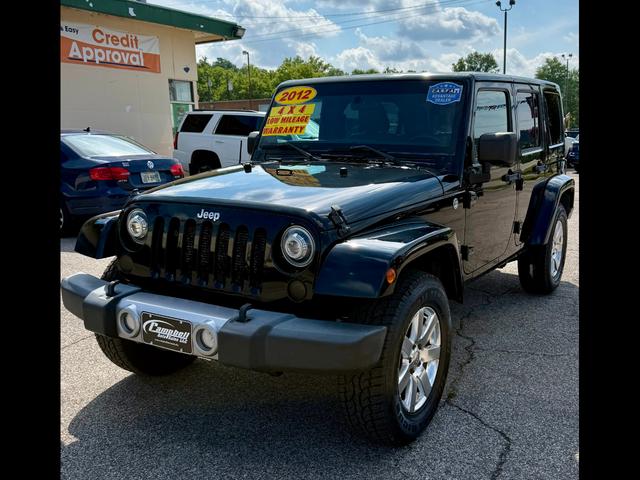 Black 2012 Jeep Wrangler SUV / Crossover Four-Wheel Drive