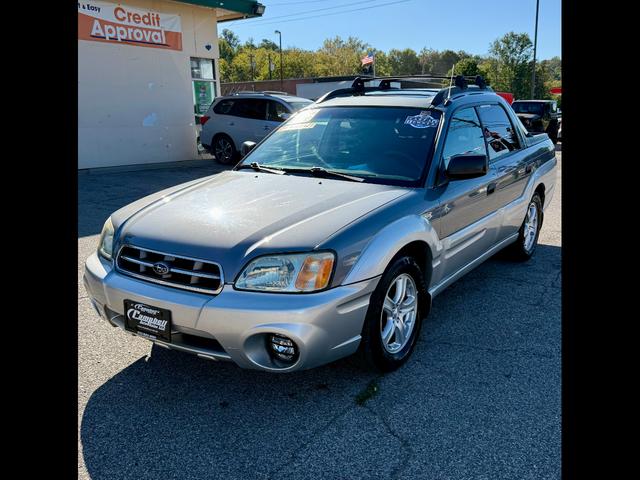 Silver 2005 Subaru Baja Pickup Truck All-Wheel Drive