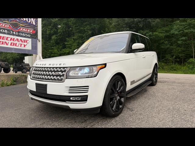 White 2016 Land Rover Range Rover SUV / Crossover All-Wheel Drive Automatic