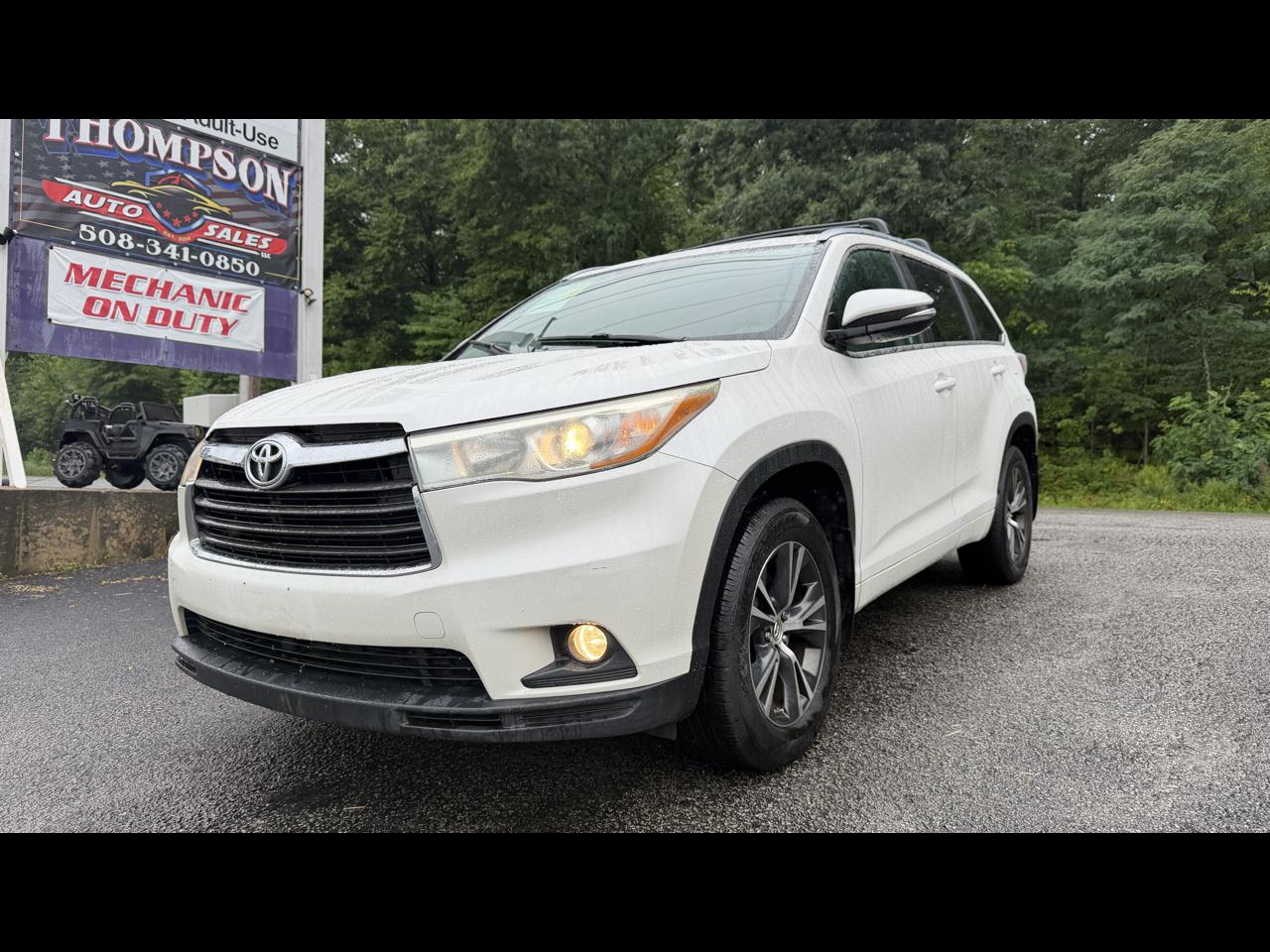 Toyota Highlander XLE AWD V6 2016
