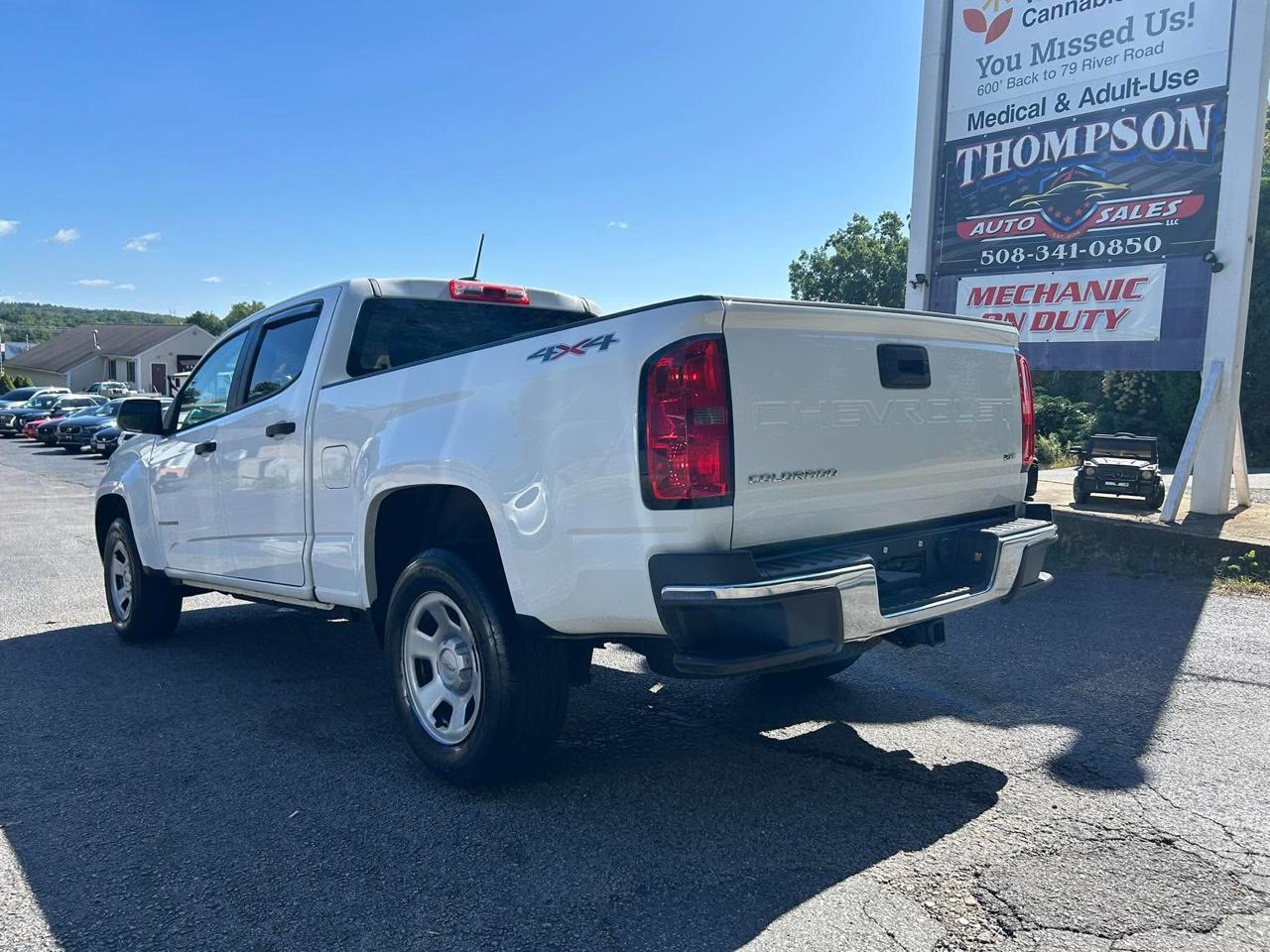 Chevrolet Colorado 4WD Crew Cab 141" Work Truck 2022