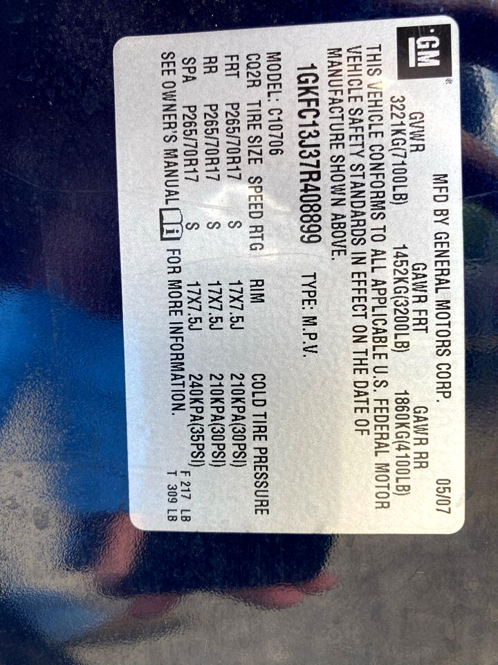 GMC Yukon SLE-1 2WD 2007