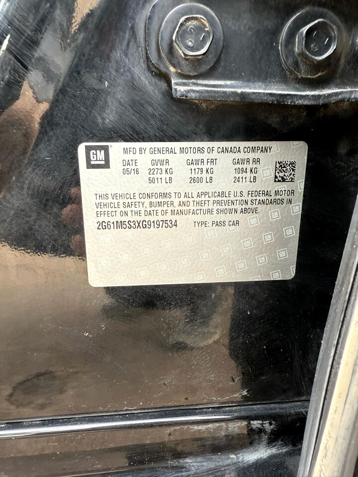 Cadillac XTS Luxury FWD 2016