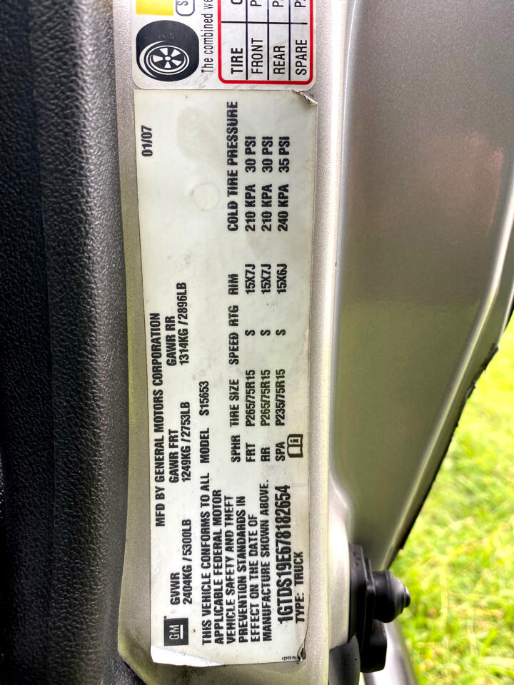 GMC Canyon Work Truck Ext. Cab 2WD 2007