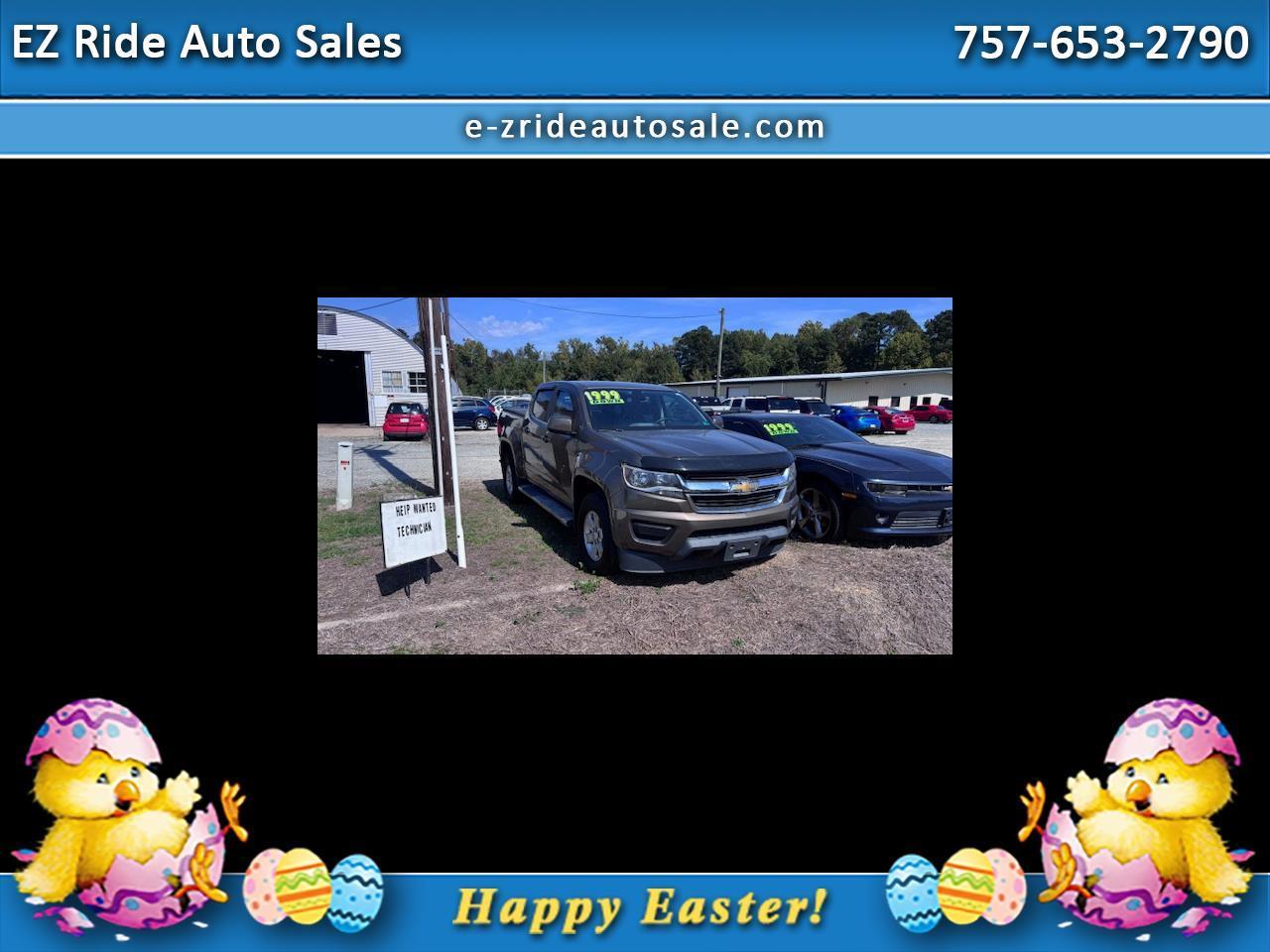 2016 Chevrolet Colorado Work Truck Crew Cab 2WD Long Box