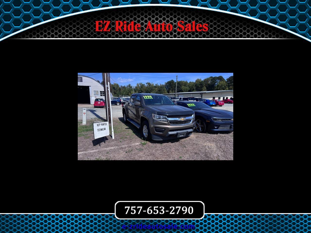 Chevrolet Colorado Work Truck Crew Cab 2WD Long Box 2016