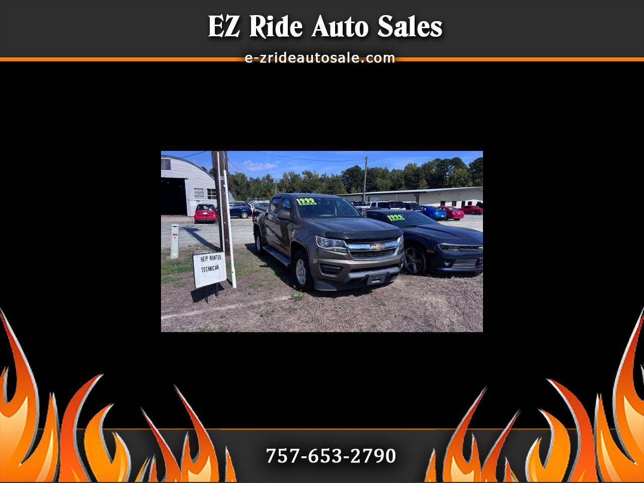 Chevrolet Colorado Work Truck Crew Cab 2WD Long Box 2016