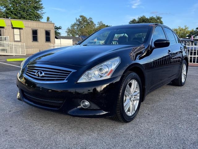 Black 2011 INFINITI G25 x AWD Sedan All-Wheel Drive Automatic