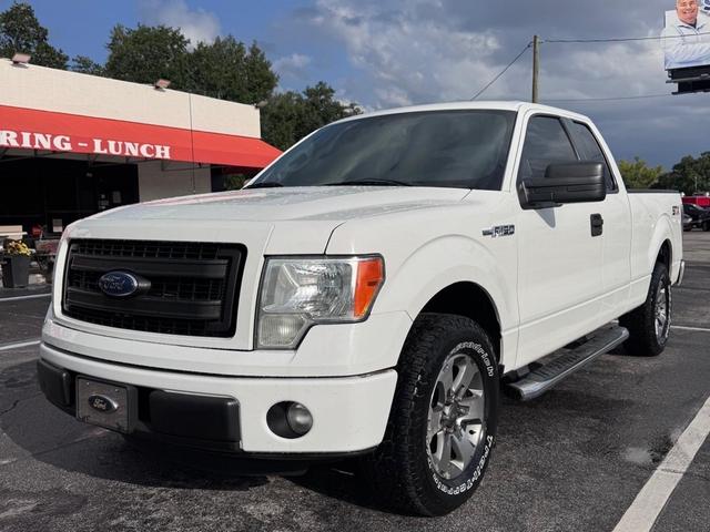 White 2014 Ford F-150 Pickup Truck 4X2 Automatic