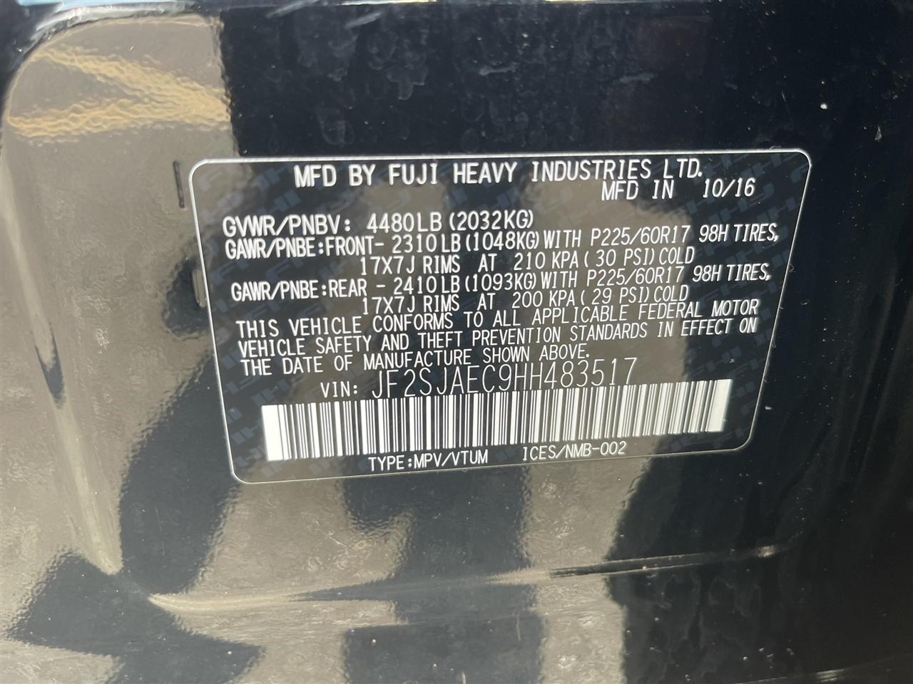 Subaru Forester  2017