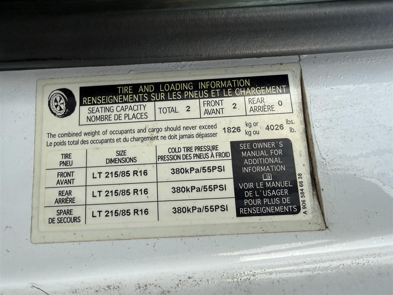 Freightliner Sprinter  2011