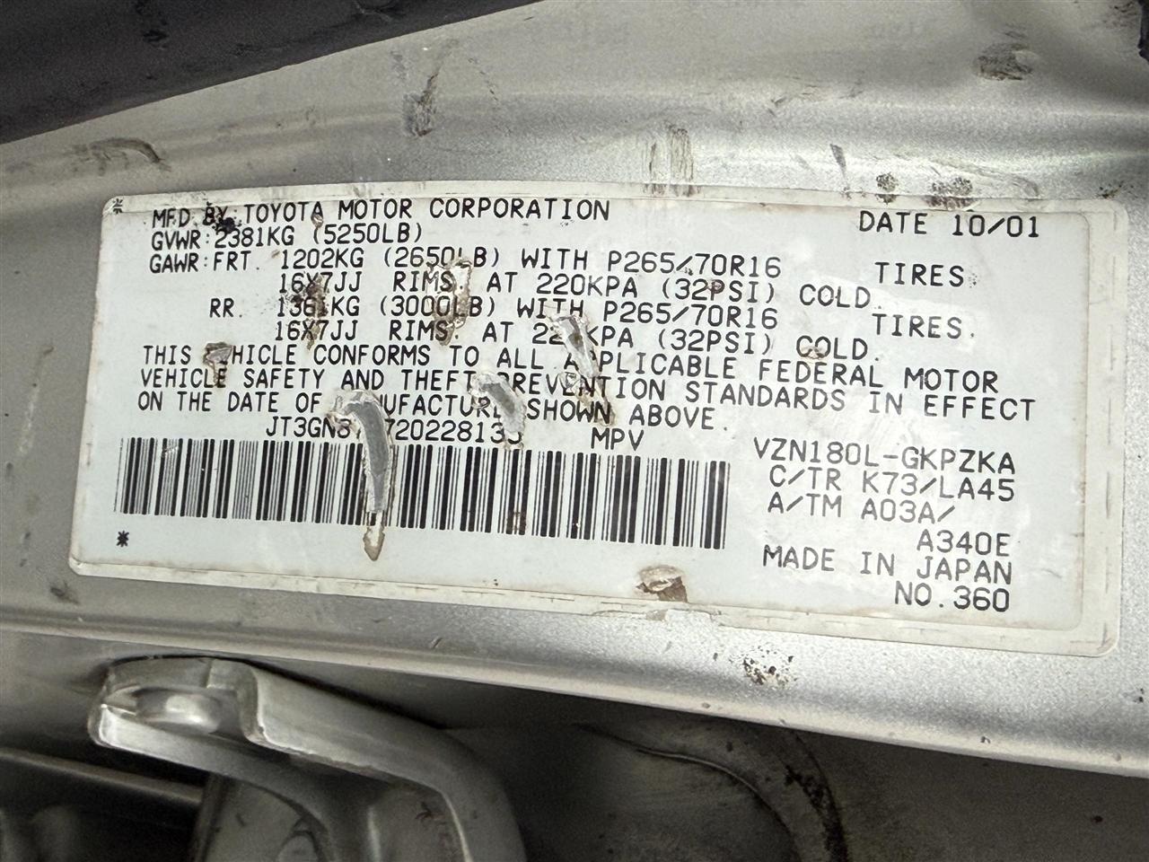 Toyota 4Runner  2002