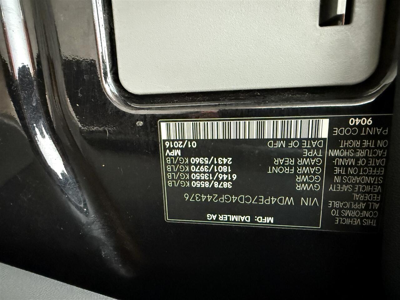 Mercedes-Benz Sprinter  2016