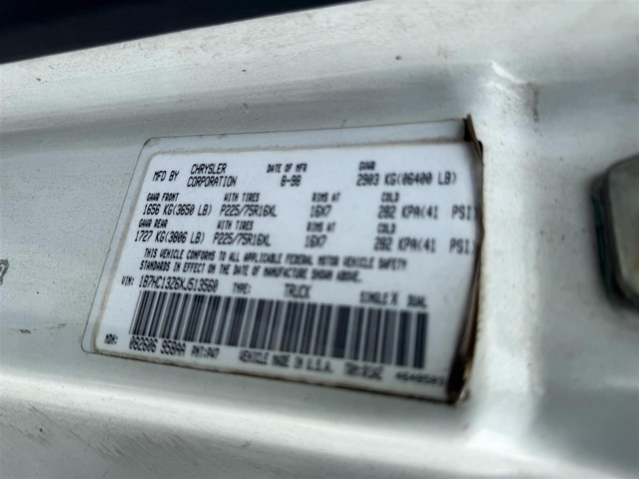 Dodge Ram 1500  1999