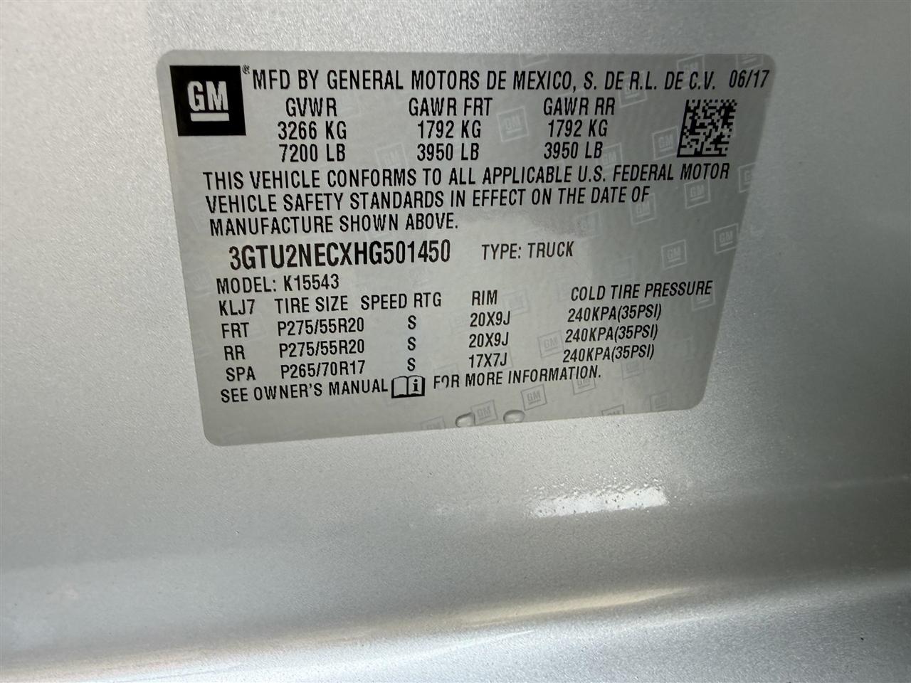 GMC Sierra 1500  2017