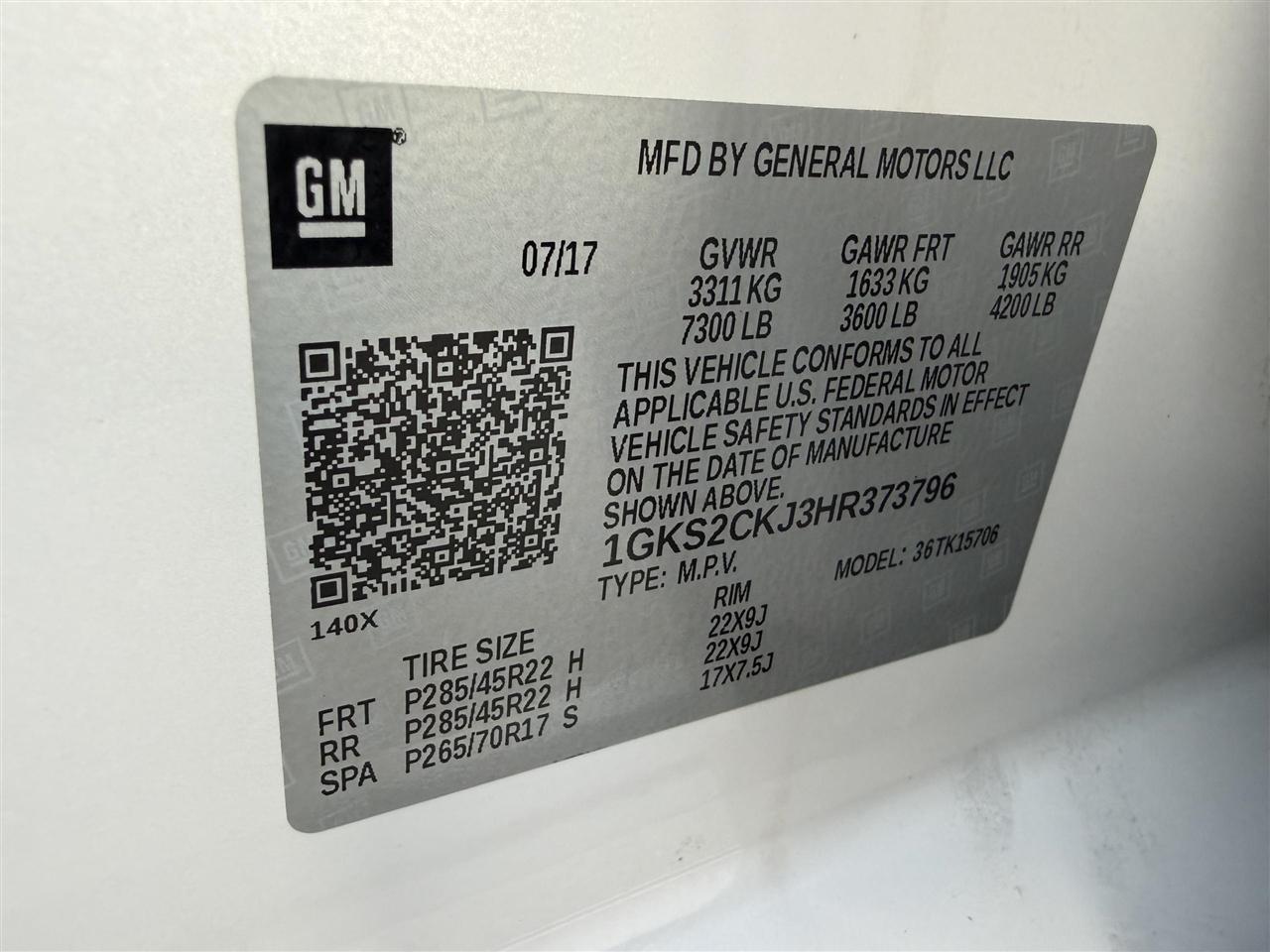 GMC Yukon Denali  2017