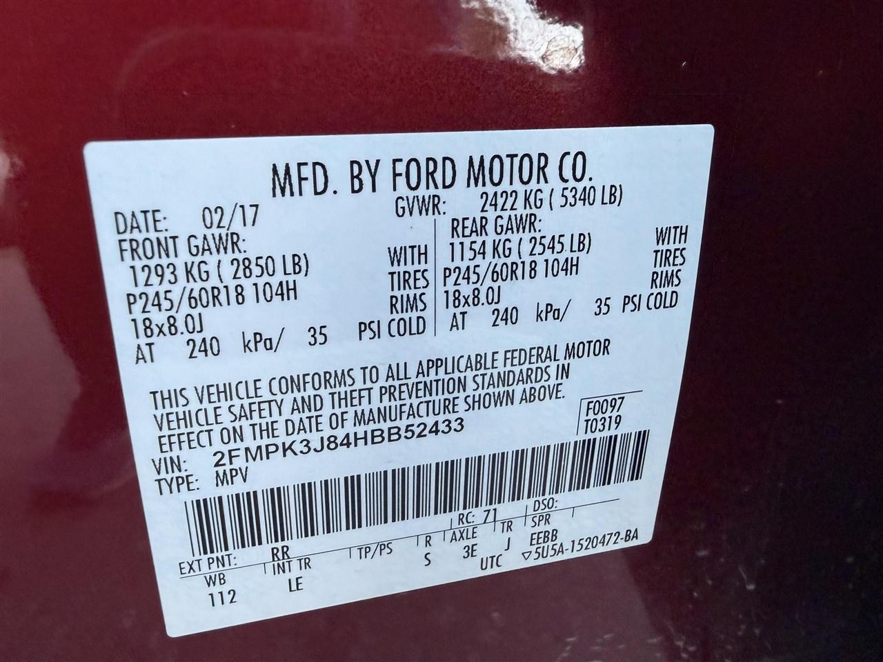 Ford Edge  2017