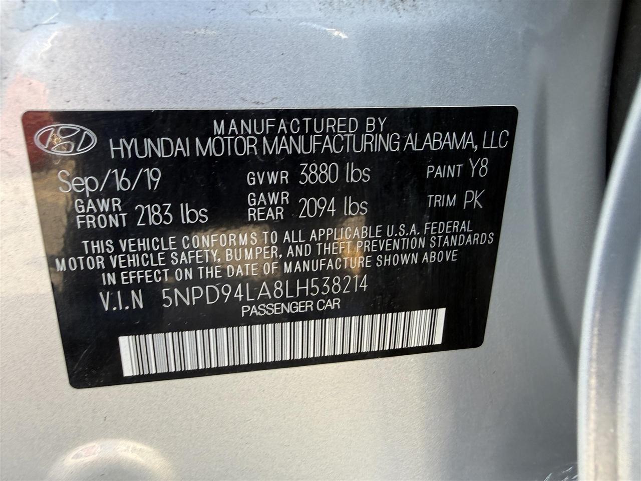 Hyundai Elantra  2020