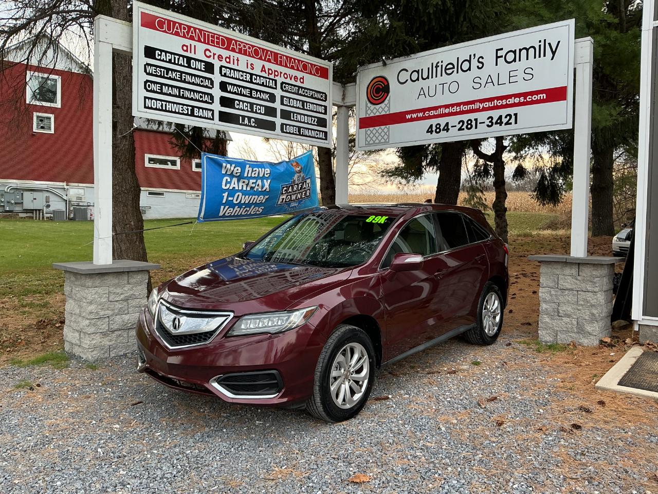 2017 Acura RDX AWD 4dr AcuraWatch Plus Pkg