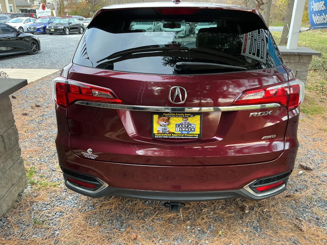 Acura RDX AWD 4dr AcuraWatch Plus Pkg 2017