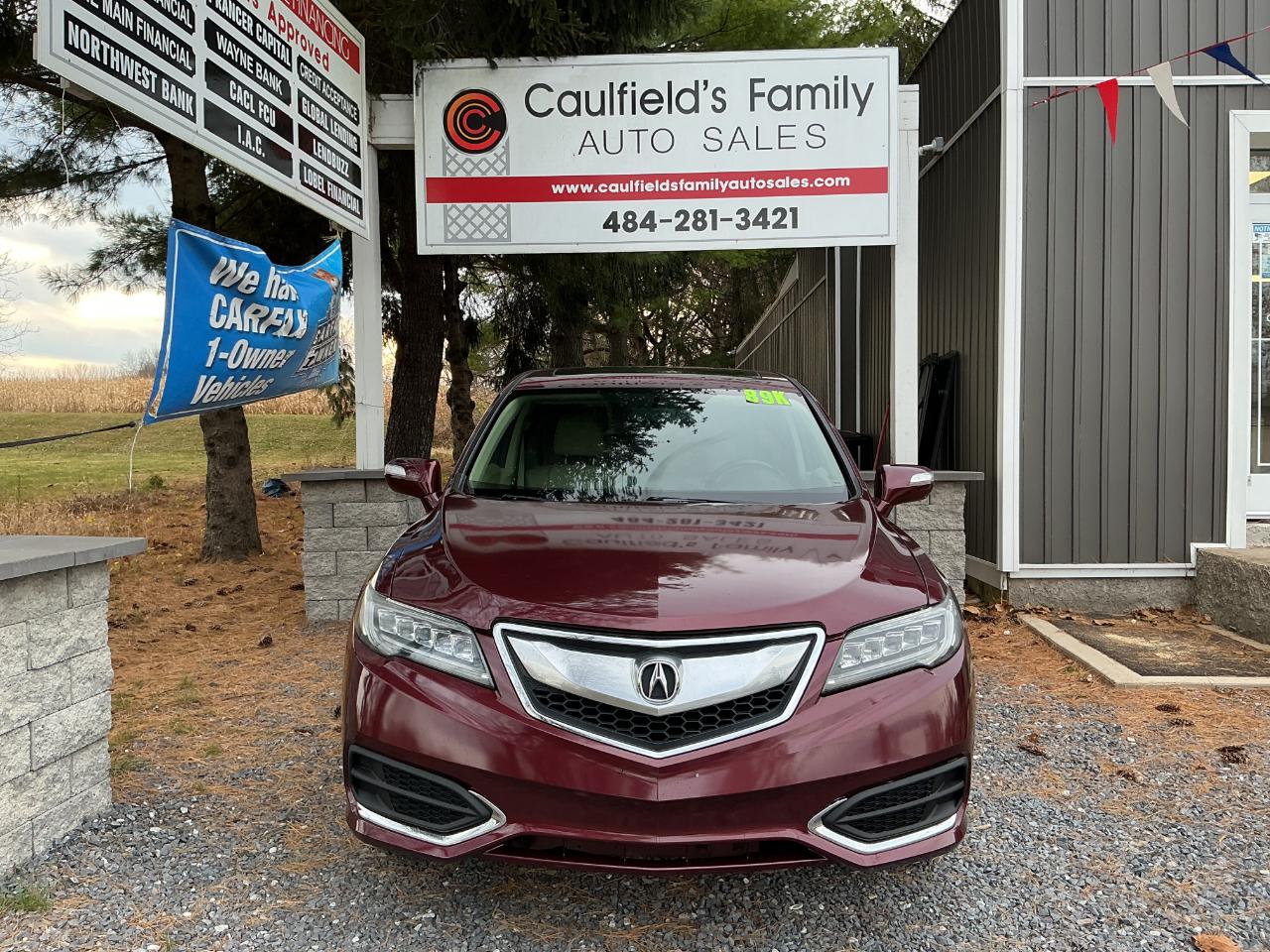 Acura RDX AWD 4dr AcuraWatch Plus Pkg 2017