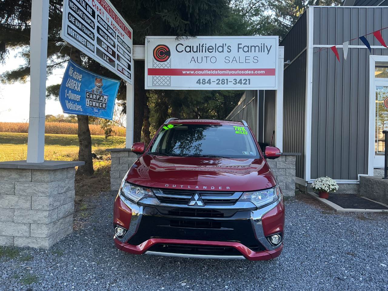 Mitsubishi Outlander PHEV SEL S-AWC 2018 Mitsubishi Outlander PHEV SEL S-AWC 2018