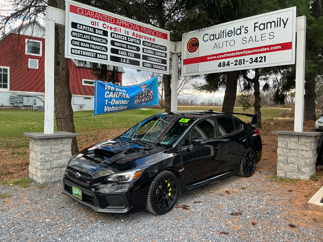 Subaru WRX STI Manual 2018