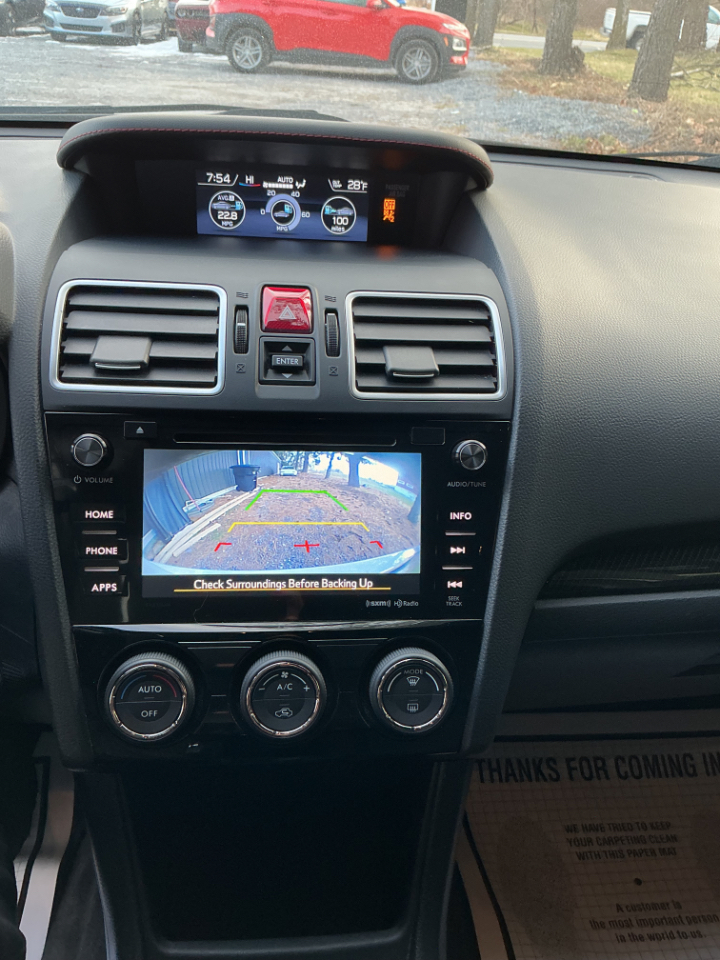 Subaru WRX Premium Manual 2018