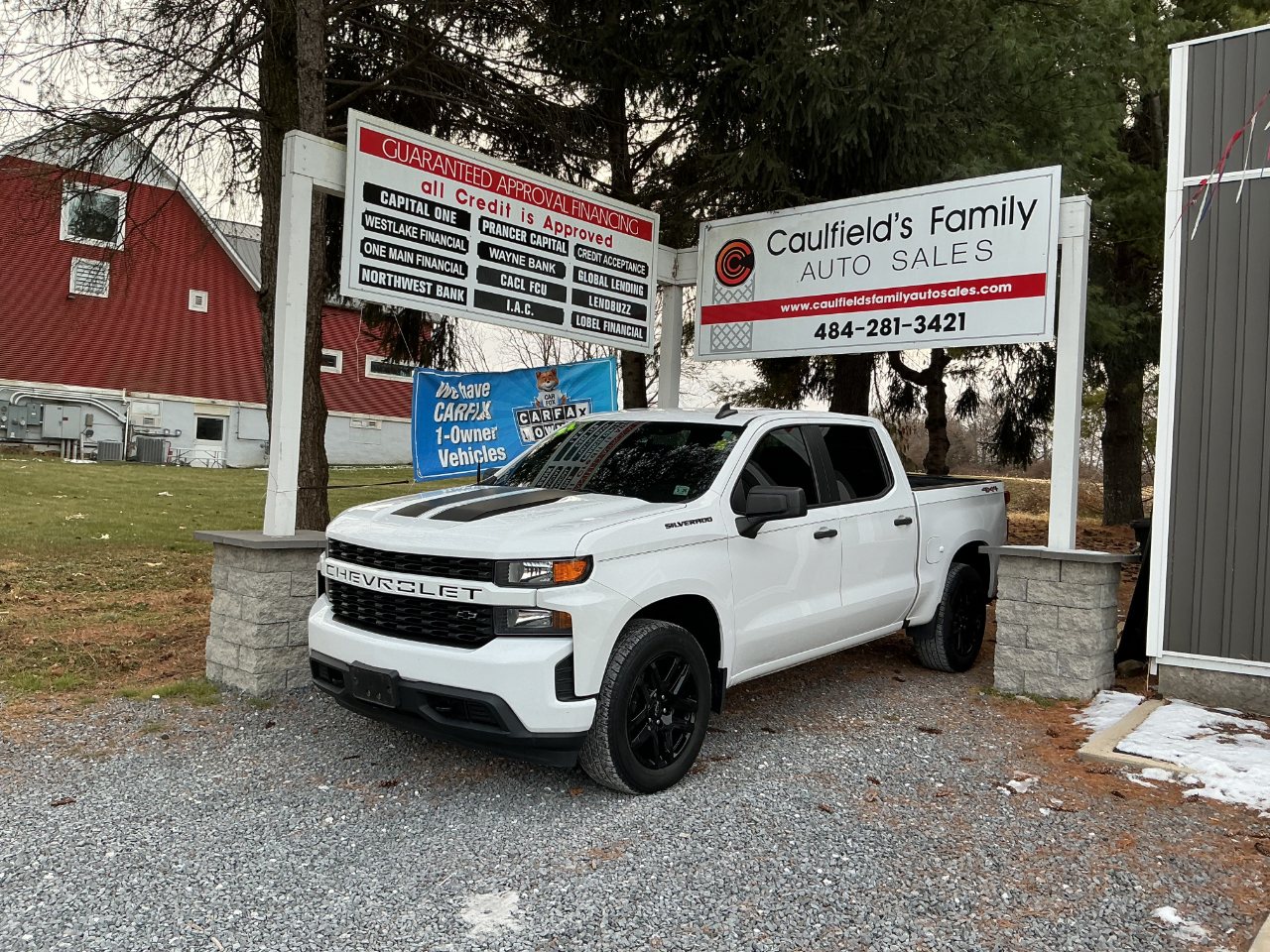 2021 Chevrolet Silverado 1500 4WD Crew Cab 147" Custom