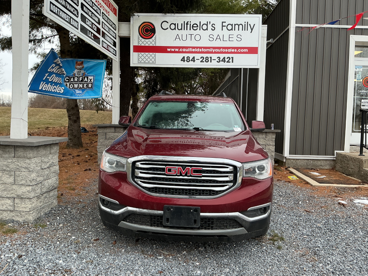 GMC Acadia AWD 4dr SLE w/SLE-2 2018
