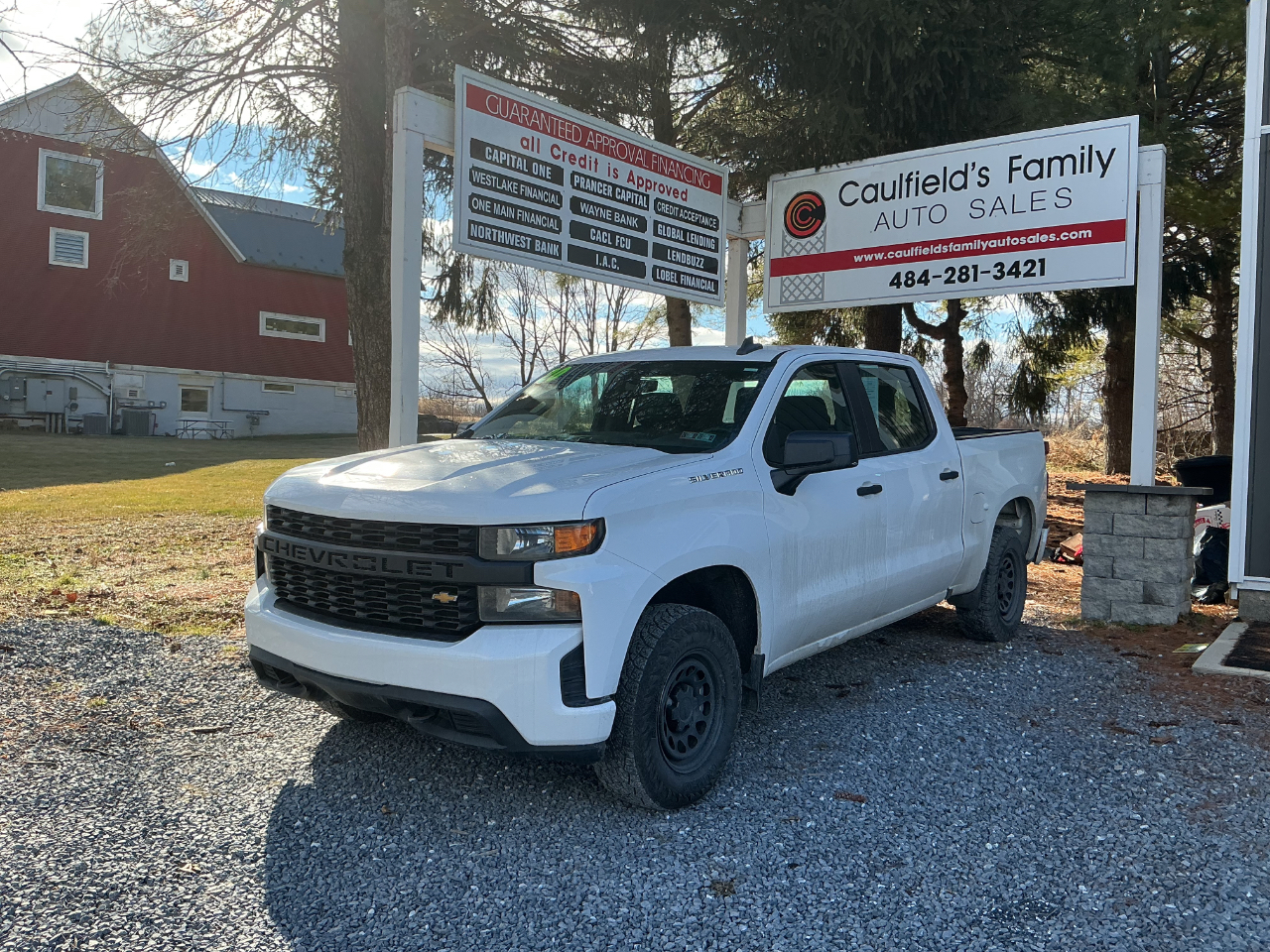 2020 Chevrolet Silverado 1500 4WD Crew Cab 147" Work Truck