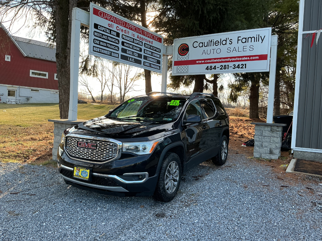 GMC Acadia AWD 4dr SLE w/SLE-2 2018