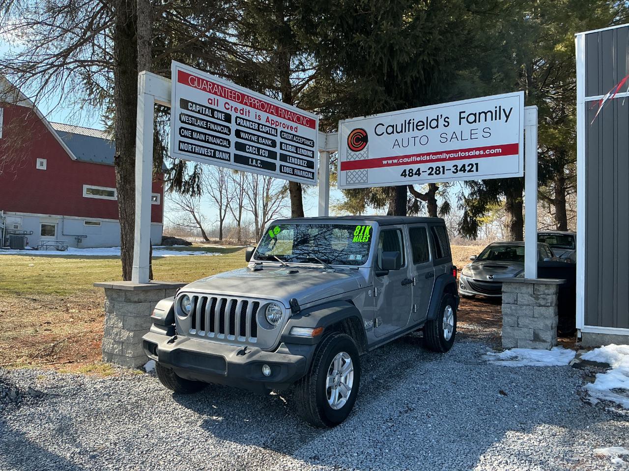 2018 Jeep Wrangler Unlimited Sport S 4x4